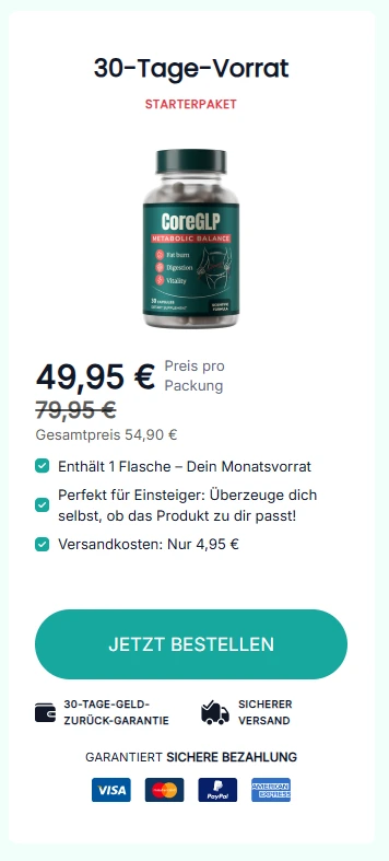 CoreGLP Test und Erfahrungen